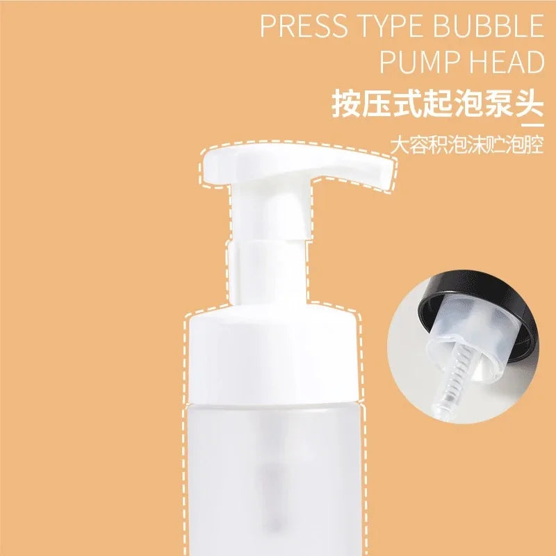 100-200ml Foaming Pump Bottle Facial Cleanser