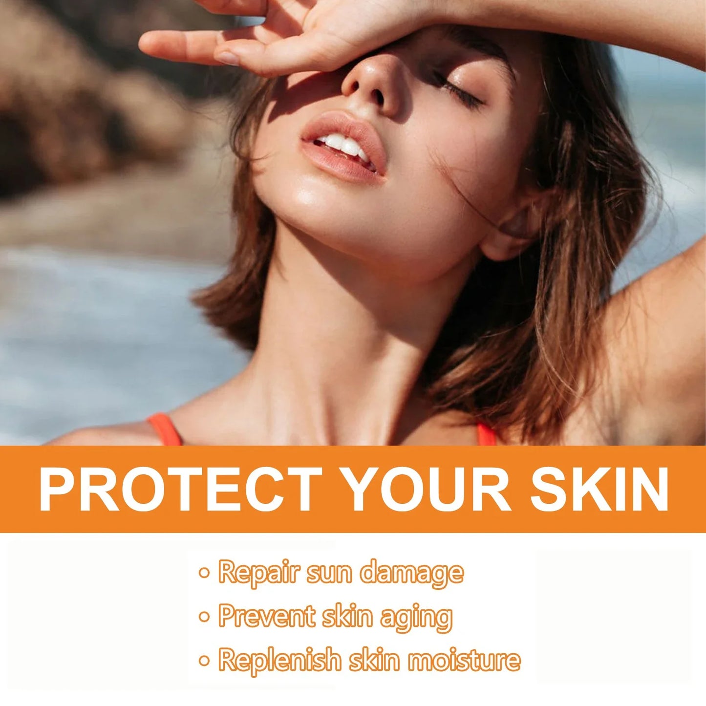 Quick Absorption SPF100 Hydrating Sunscreen Lotion Refreshing Sunscreen