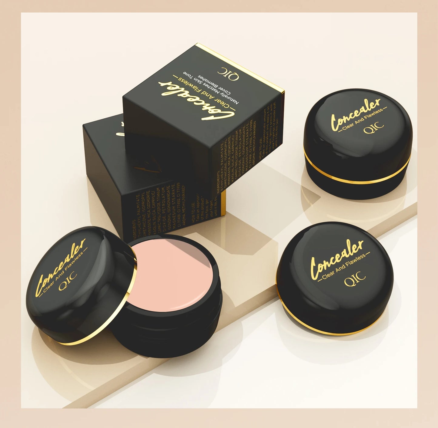 Hydrating Eye Brightening Concealer&Contour Cream