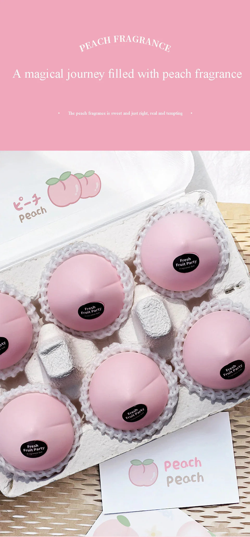 Fruity Solid Air Freshener Long-lasting Fragrance