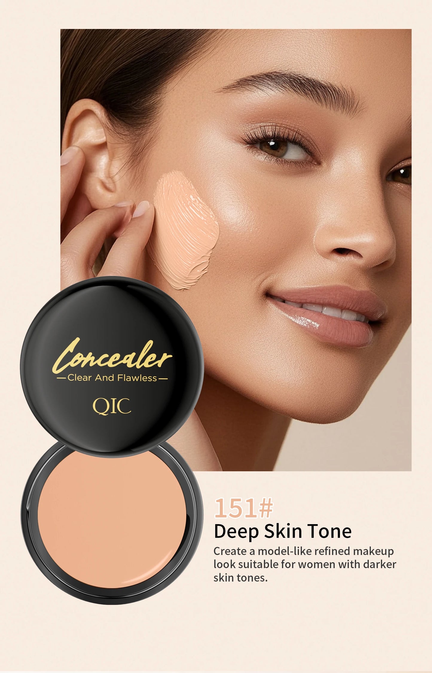Hydrating Eye Brightening Concealer&Contour Cream