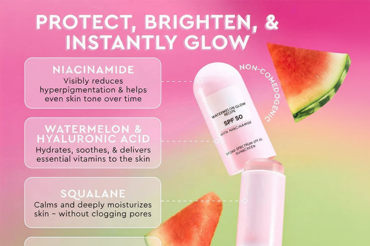 Watermelon Niacinamide High Gloss Sunscreen