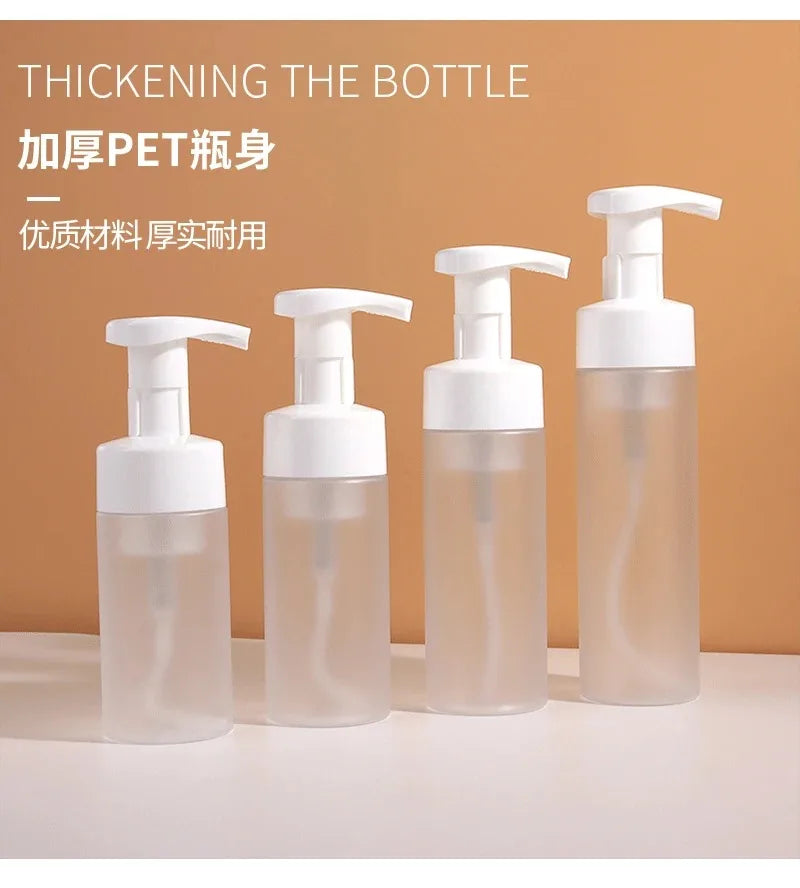100-200ml Foaming Pump Bottle Facial Cleanser
