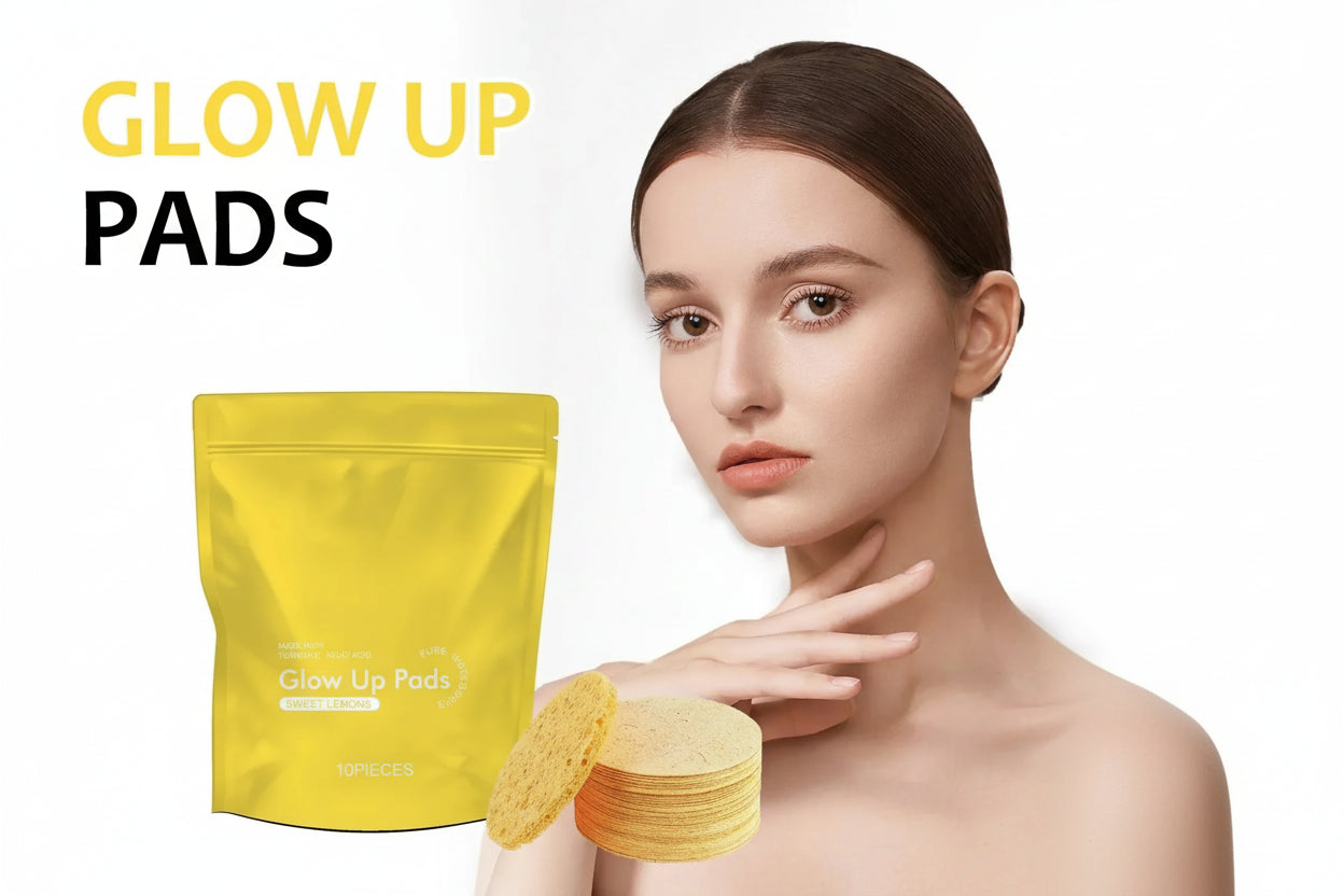 Turmeric Cleansing Pad Deeply Cleanses Skin, Removes Dirt, Controls Oil and Softens Exfoliated, Tender Skin