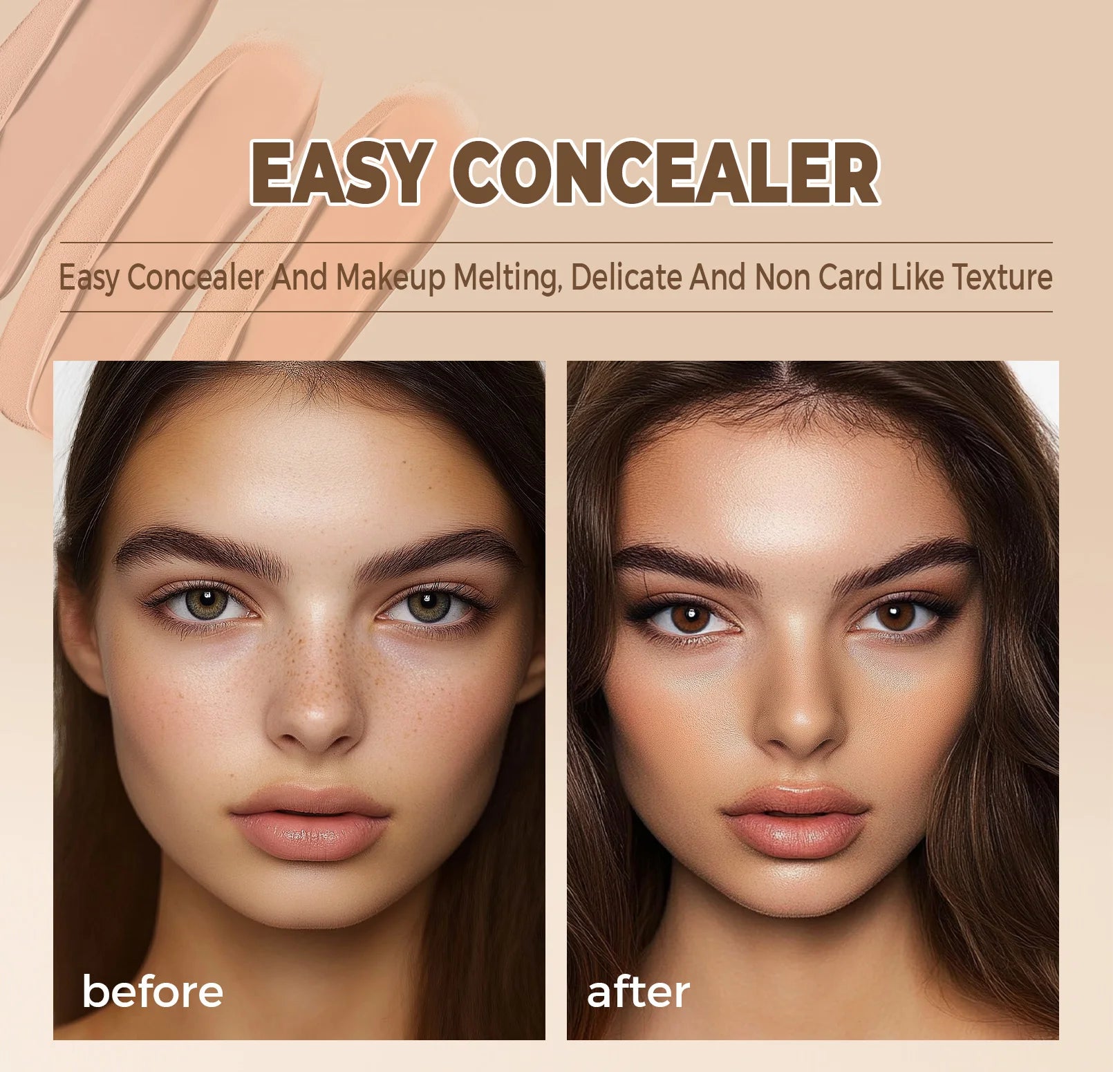 Hydrating Eye Brightening Concealer&Contour Cream