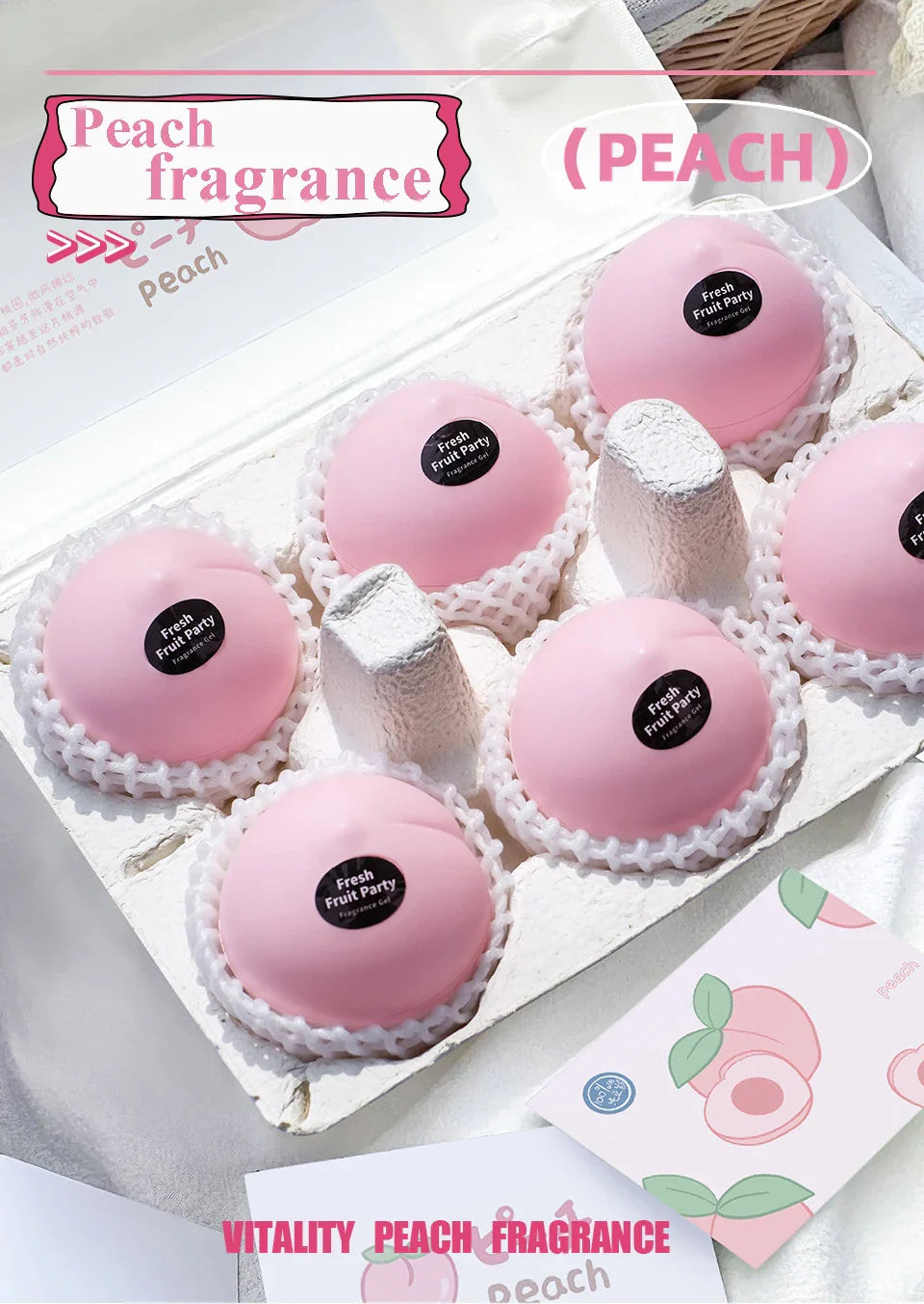 Fruity Solid Air Freshener Long-lasting Fragrance