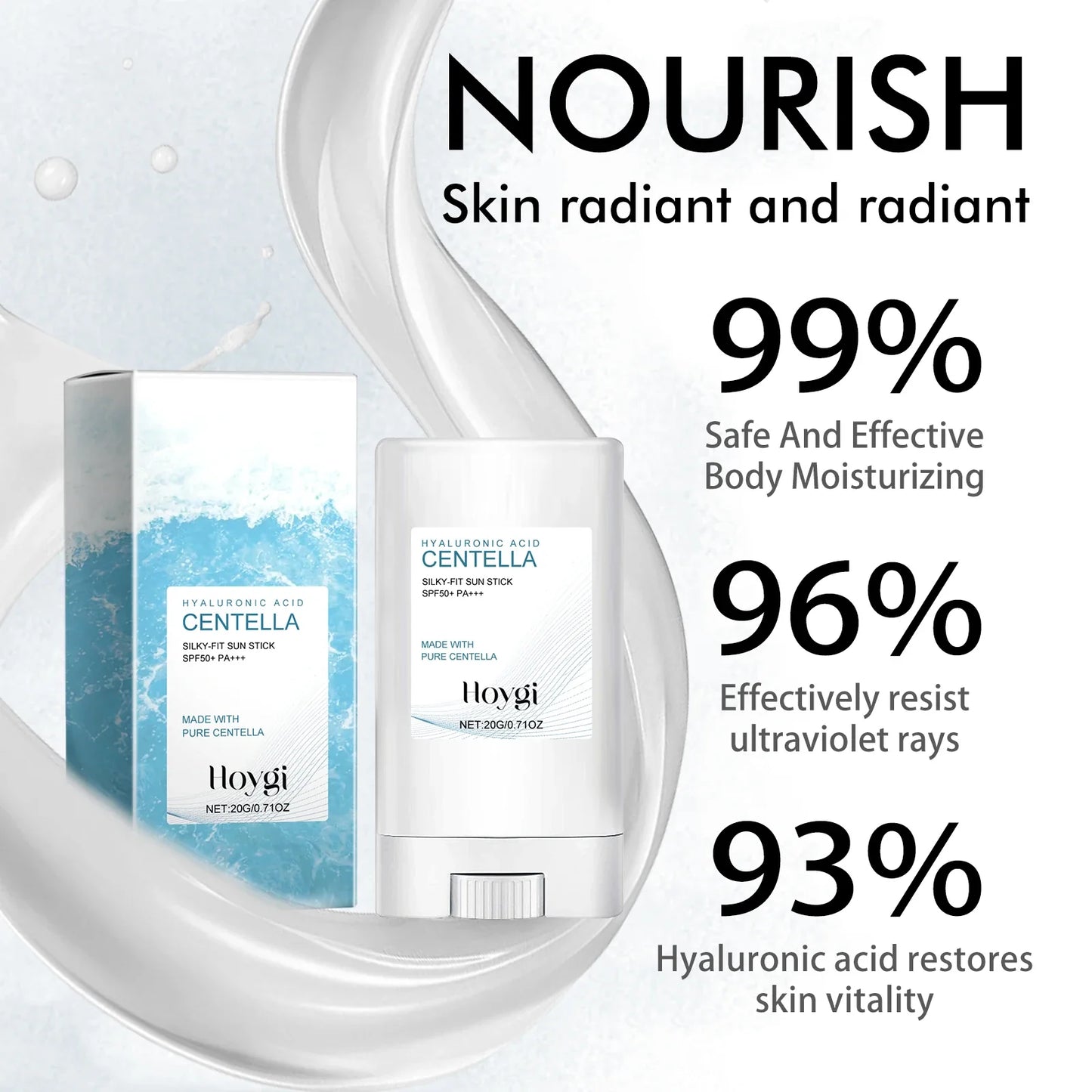 Hoygi Hyaluronic Acid Sunscreen Stick Broad Spectrum