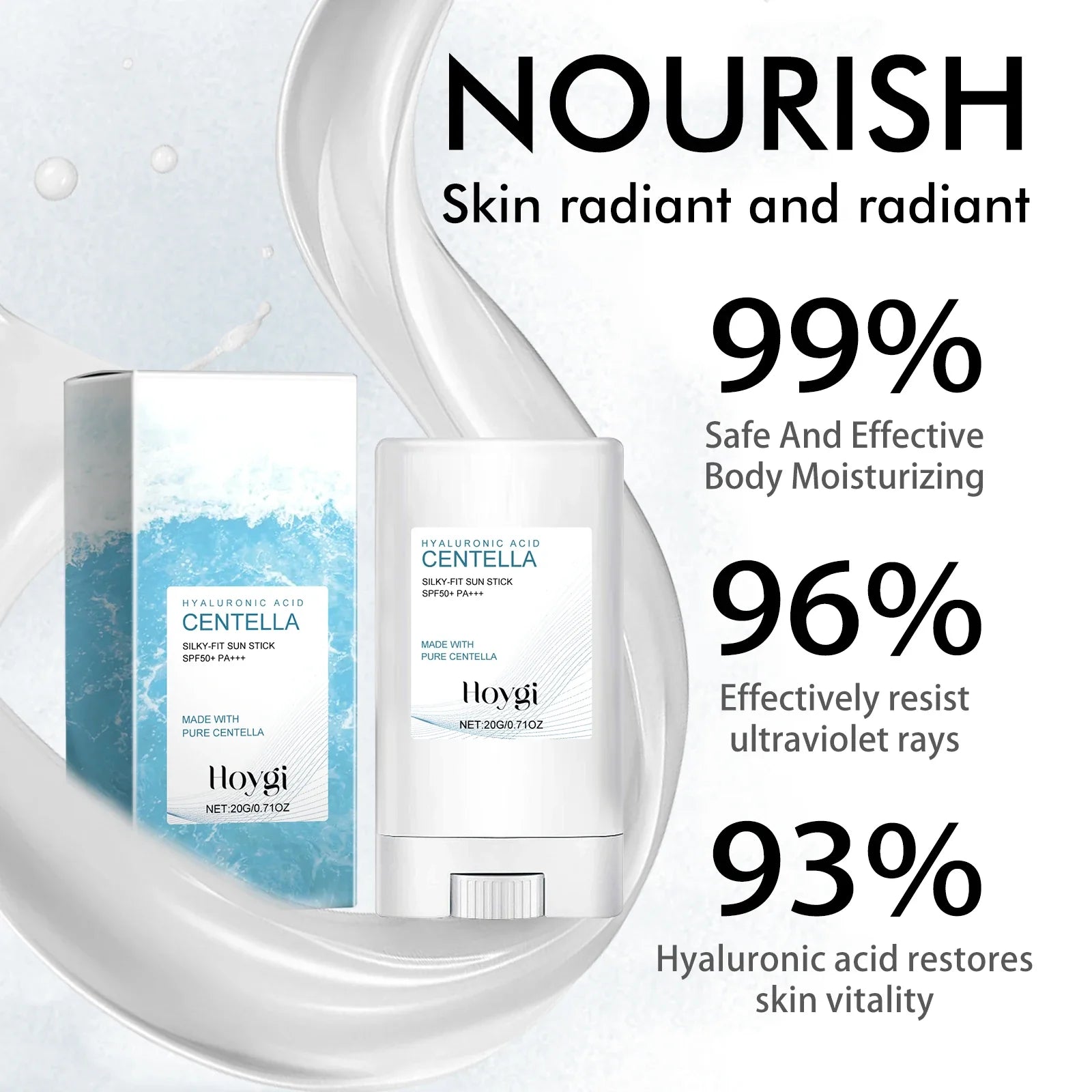 Hoygi Hyaluronic Acid Sunscreen Stick Broad Spectrum