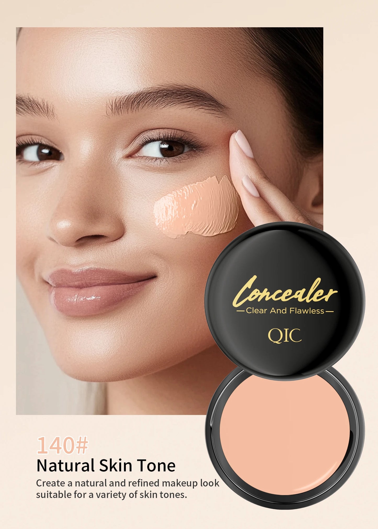 Hydrating Eye Brightening Concealer&Contour Cream