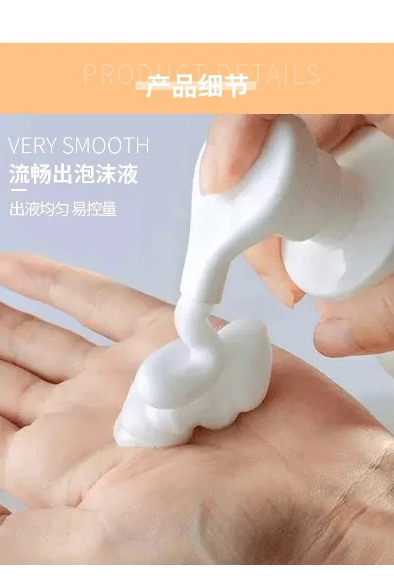 100-200ml Foaming Pump Bottle Facial Cleanser